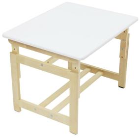 img 4 attached to Polini Kids set table+chair Eco 400 SM 68x55 cm white/natural