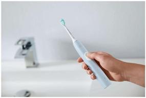 img 3 attached to Звуковая зубная щетка Philips Sonicare ProtectiveClean 4300 HX6803/04, светло-голубой