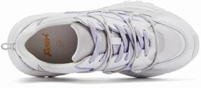 img 3 attached to ASH sneakers, size 36, white/grey/lilac