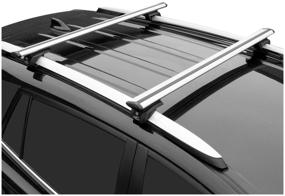 img 4 attached to Luggage rack Lux Elegant Travel 82 for roof rails 1.2m, for roof rails, aerodynamic, arc length 120 cm