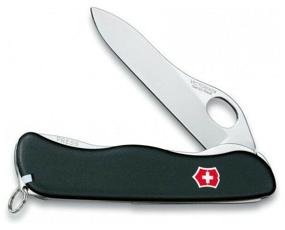 img 4 attached to Multitool VICTORINOX Sentinel one hand belt-clip black