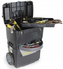 img 4 attached to Trolley STANLEY Mobile Work Center 2 in 1 1-93-968, 47.3x30.2x62.7 cm, 19.6"" , black