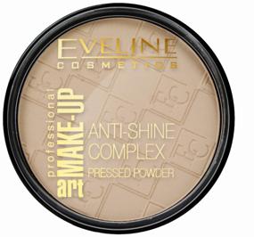 img 1 attached to Eveline Cosmetics Art Make-Up Professional Anti-Shine Complex Pressed Powder 31 Transparent