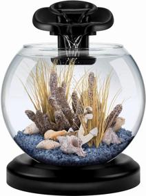 img 4 attached to Aquarium set 6.8 l (lighting, cover, filter) Tetra Cascade Globe Duo Waterfall black