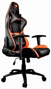 img 4 attached to Gaming chair COUGAR Armor ONE, upholstery: imitation leather, color: black-orange