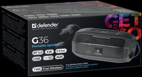 img 2 attached to 🎧 Introducing the Portable Acoustics Defender G36: Superior Black Acoustic Device