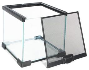 img 4 attached to Terrarium 30 l Repti Zoo 04AKb 30 l black/transparent 30 cm 20 cm 30 cm