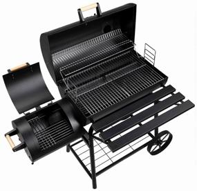 img 4 attached to 🔥 Go Garden Chef-Smoker 66 Pro: Wood-fired Smokehouse Grill, 72.5x126x125 cm