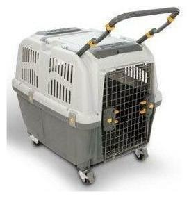 img 4 attached to Clipper carrier for dogs MPS Skudo 4 48x51x68 cm 68 cm 51 cm 48 cm gray 30 kg 3.86 kg