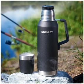 img 4 attached to 🔥 Unleash the Legendary Power of the Classic STANLEY Master Vacuum Bottle: 1.3L Black Thermos