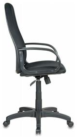 img 3 attached to Computer chair Bureaucrat CH-808AXSN for executive, upholstery: textile, color: black TW-11