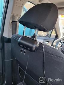 img 8 attached to Stay Powered On The Go With Multi Car Retractable Backseat Charging Station For All Phones - 3-In-1 Docking Station Compatible With IPhone, Samsung And Android