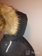 img 1 attached to Stay Warm and Stylish with Wantdo Hooded Puffer Jacket Reflective Boys' Clothing review by Scott Hall