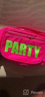 img 1 attached to MIAIULIA 80S Neon Waist Fanny Pack For 80S Costumes,Festival Travel Party #Other review by Dale Sundet