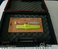 img 1 attached to Fixed knife MORAKNIV Floating Knife (S) lime green review by Edyta Suska ᠌