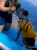 img 1 attached to Ensure Your Pup'S Safety In Water With RUFFWEAR Float Coat Life Jacket- Blue Dusk, Size Large review by Robin Nelson
