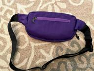 img 1 attached to HotStyle 521S Small Fanny Pack Waist Bag For Women, 8.0"X2.5"X4.3 review by Charles Purnell