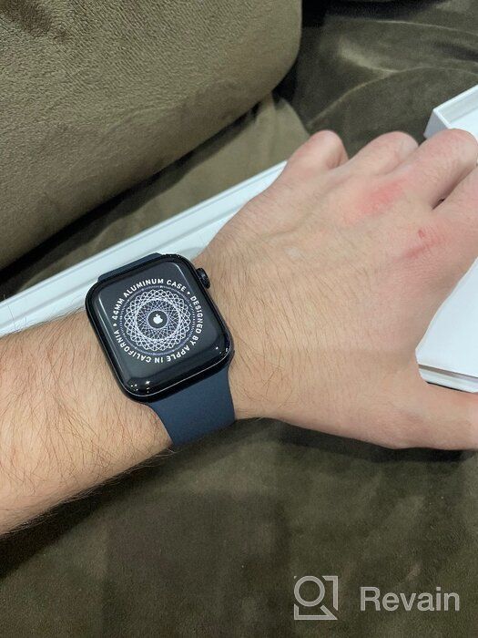 img 1 attached to 💙 Renewed Apple Watch SE 40mm (GPS + Cellular) - Silver Aluminum Case with Deep Navy Sport Loop - Buy Online review by Athit Lordkaew ᠌