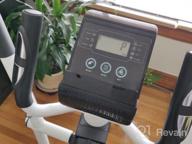 img 1 attached to Elliptical Trainer Machine For Home Gym, Adjustable Magnetic Cross Cardio Equipment With LCD Monitor And Pulse Sensors, Ideal For Indoor Fitness Workout - Doufit Elliptical review by Steve Washington