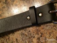 img 1 attached to Filson 1-Inch Stainless Leather Belt - Men's Accessories for Better SEO review by Bill Kodba