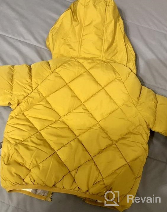 img 1 attached to Warm Snow Toddler Outer Clothing: Curipeer Boys Girls Winter Jacket with Hooded Comfort review by Trey Gilbert