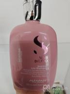 img 1 attached to Alfaparf Milano Semi Di Lino Moisture Nutritive Sulfate Free Shampoo: Paraben and Paraffin Free, Safe for Color Treated Hair review by Ada Zieleniewska ᠌