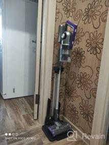 img 9 attached to Weissgauff V18 BLDC Turbo Soft Brush Vacuum Cleaner: Powerful Cleaning in Grey/Purple