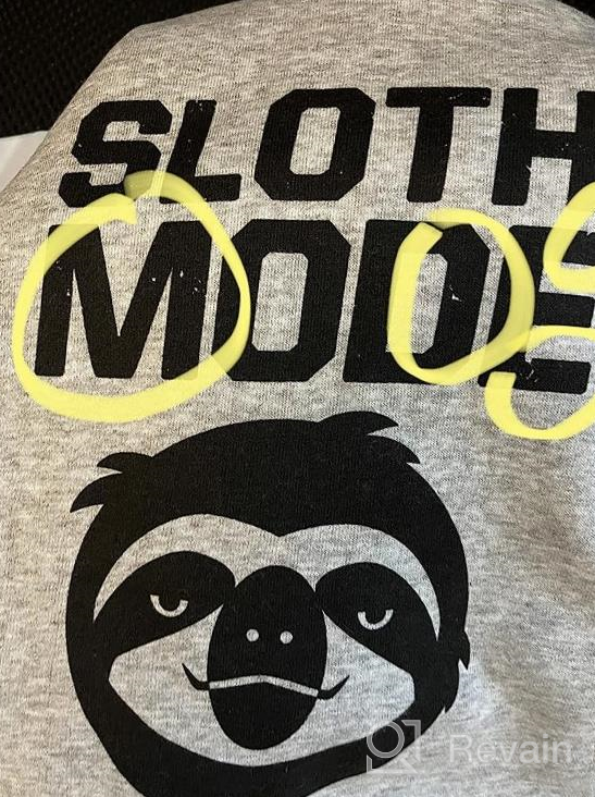 img 1 attached to Funny Sloth Mode Hoodie: Perfect Gift For Women & Teen Girls! review by Kim Tyger