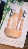 img 1 attached to Bamboo Facial Mask Mixing Set: Create A Spa Experience With JPNK'S 6-Pack DIY Clay Mask Kit Including Brushes And Bowl review by Nathan Byard