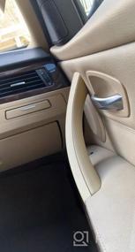 img 5 attached to 🚪 Jaronx Inner Door Support Bracket for BMW 3 Series E90/E91, Right Front/Rear Door Handle Inner Door Panel Handle, Passenger Side Door Panel Handle (Fits: BMW 323 325 328 330 335)