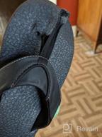 img 1 attached to Sanuk Kids Boy's Cozy Root Beer Sandal (Little Kid/Big Kid) review by Bubba Baldwin