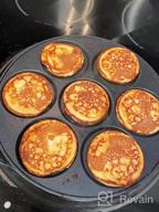 img 1 attached to Make Perfect Pancakes With The CAINFY Nonstick Induction Pancake Pan - 100% PFOA Free Coating And Multiple Molds For Fun Food! review by Bobby Watkins