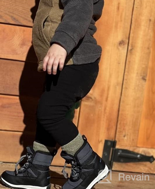 img 1 attached to Weestep Girls Boys Winter Cold Weather Snow Boot with Water Resistance (Toddler/Little Kid) review by Jeremy Yuusuf