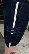 img 1 attached to Nonwe Men'S Quick Dry Swim Trunks W/Elastic Waist & Pockets review by Seth Waldron