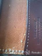 img 1 attached to Classic Vintage Bifold Leather Wallet with Secure Closure for Men's Accessories review by Paul Powell