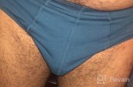 img 1 attached to 🩲 Molasus Men's Breathable Cotton Briefs Underwear with No Fly and Covered Waistband - Available in Sizes S-3XL review by Tommie Lawson