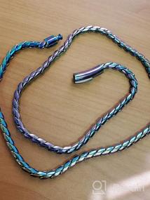 img 6 attached to ROWIN&amp;CO Rainbow Solid 6mm Miami Curb Cuban Link Chain Colorful 316L Steel Rope Chain/Bracelets, Unisex, Multicolor Hip Hop Jewelry Choker Chain" - Updated SEO-friendly product name: "ROWIN&amp;CO Rainbow Solid 6mm Miami Curb Cuban Link Chain, Colorful 316L Steel Rope Bracelet/Necklace, Unisex, Multicolor Hip Hop Jewelry Choker Chain