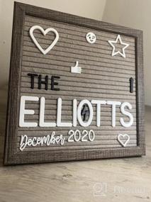 img 8 attached to 12X18 Letter Board Set - 690 PRECUT Letters, Stand, Cursive Words & Upgraded Wooden Sorting Tray (Black)