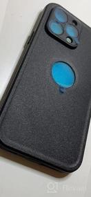 img 6 attached to Чехол Temdan для IPhone 14 - реальная защита всего тела на 360 градусов с защитой от падений, пылезащитой, водонепроницаемостью и ударопрочностью IP68 - черный