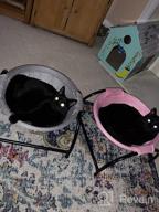 картинка 1 прикреплена к отзыву Noyal Cat Hammock Bed: Elevated, Breathable, And Detachable For Indoor And Outdoor Kitty Comfort от Patrick Gibb