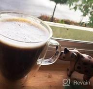 картинка 1 прикреплена к отзыву Enjoy Your Coffee Hot And Stylish With CNGLASS Double Wall Glass Coffee Mugs - Set Of 4 от Kyle Ziegler