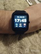 img 1 attached to Smart watch Canyon Wildberry CNS-SW74, blue review by Agata Sikora ᠌