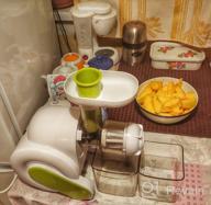 img 2 attached to Kitfort KT-1110-1 screw juicer, green review by Edyta Cioch ᠌