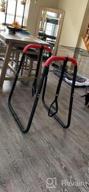 img 1 attached to EVERYMILE Multi-Function Dip Station With Handles - Heavy Duty Strength Training Stand For Triceps Dips, Push-Ups, L-Sits And Pull Ups - Ideal For Home Gym Fitness Workouts review by Alex Tilden