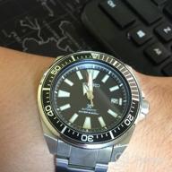 img 1 attached to Seiko Prospex Samurai SRPB51: Stainless Steel Automatic Dive Watch - 200m Water Resistance review by Mallory Roberts