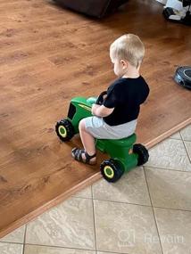 img 5 attached to Green John Deere Sit 'N Scoot Activity Tractor Ride On Toy For Kids 18 Months And Up: Optimized For Search Engines