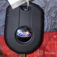 img 1 attached to Protective Rubber Case For Ford Lincoln CWTWB1U793 Keyless Entry Remote Car Key Fob review by Adam Gardner