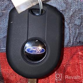 img 5 attached to Protective Rubber Case For Ford Lincoln CWTWB1U793 Keyless Entry Remote Car Key Fob