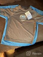 img 1 attached to 👕 Stay Safe in Style: Kanu Surf Boys' Protective Rashguard in Charcoal review by Samuel Bowen