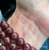 картинка 1 прикреплена к отзыву GVUSMIL 8мм 108 Mala бусины Wrap браслет ожерелье - Йога шарм браслет с натуральными самоцветами для женщин и мужчин от Kevin Ayala